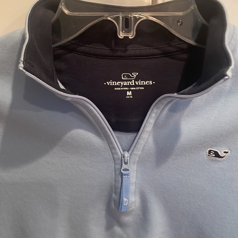 Vineyard Vines sz 12-14 kids pullover with 1/3 zipper NWOT
